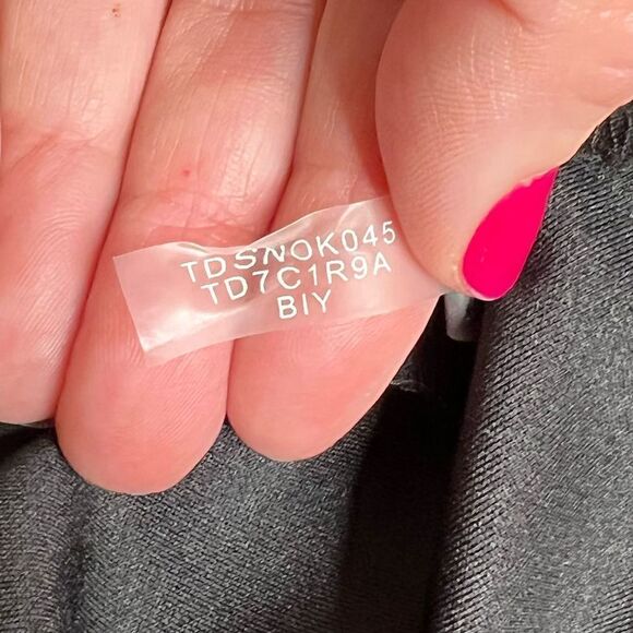 Tommy Hilfiger black short sleeve shift dress with faux pockets size 10 - Picture 16 of 16